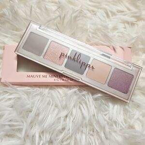 Pinklipps Cosmetics 5 Pan Eyeshadow Palette Clean Beauty Mauve Me Mini Palette